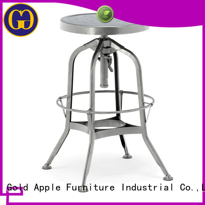 Best Dark Grey Metal Swivel Bar Stools Ga401c Bar Stool Manufacturer Pub Bistro Metal Gold Apple Brand Company
